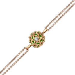 Diamant Herz Chakra (Anahata) Armband