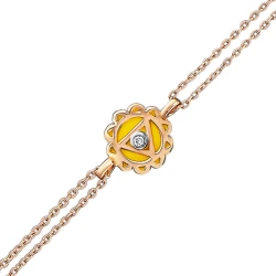 Diamant Solarplexus Chakra (Manipura) Armband