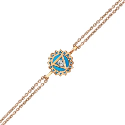 Diamant Hals Chakra (Vısshıddha) Armband