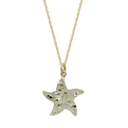 Gold Stern Halskette