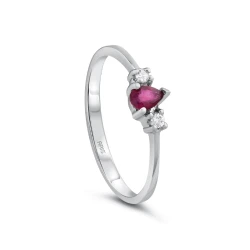 Diamant Rubin Ring