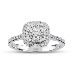 Diamant Fantasie Effect Ring Padova