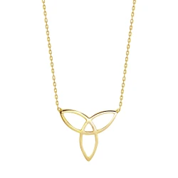 Unendliche Liebe Symbol Gold Halskette (Serch Bythol)