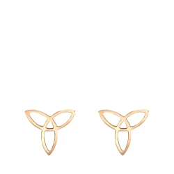 Unendliche Liebe Symbol Gold Ohrring (Serch Bythol)