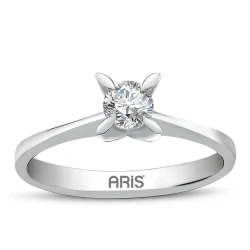 0,40 Karat G Farbe Diamant Solitär Ring Norwich