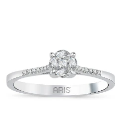 0,21 Karat Diamant Effekt Solitärring Ring