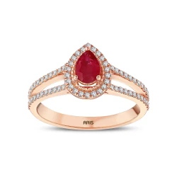 Diamant Rubin Ring