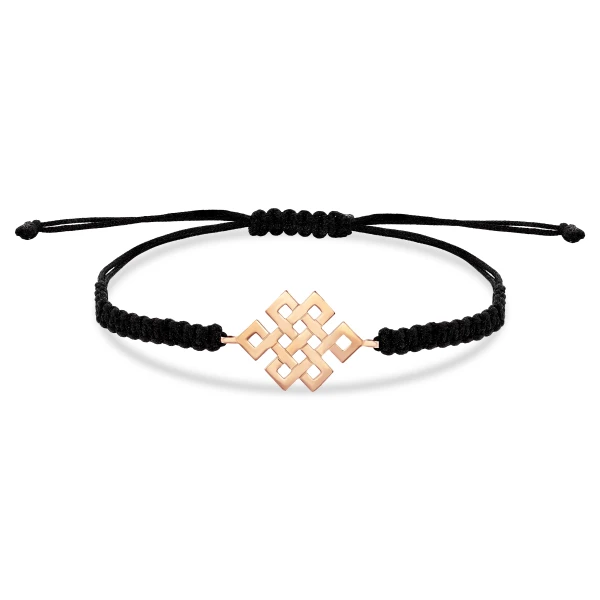 Unendliches Glücksknoten Armband (Herakles)