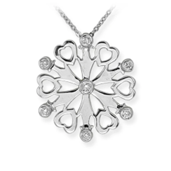Diamant Herz Kette