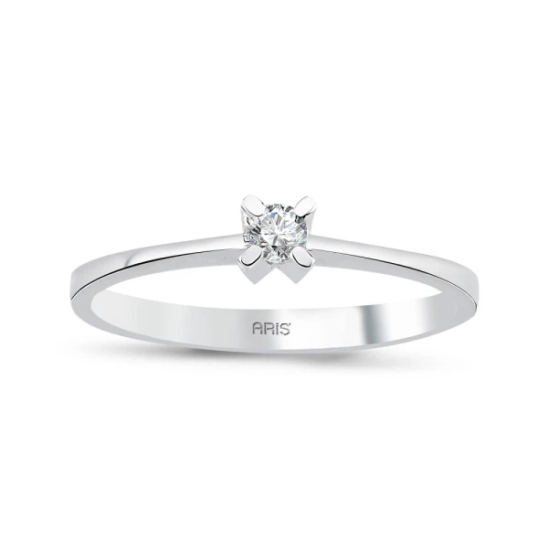 0,15 Karat Diamant Solitärring
