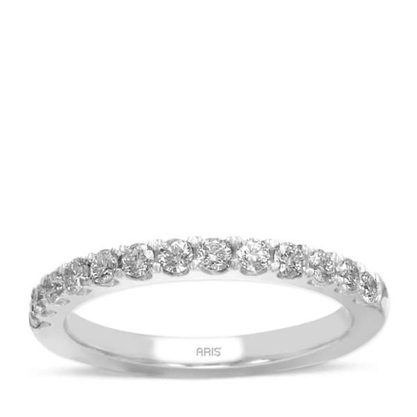 0.65 Karat Diamant Halbkreis-Ring