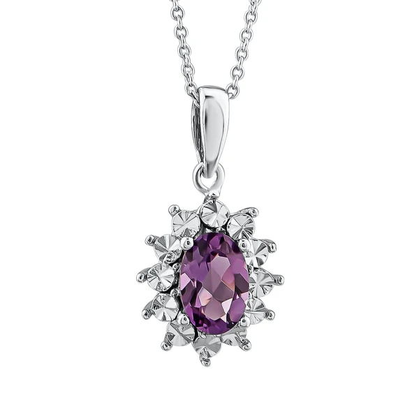 Amethyst Goldkette