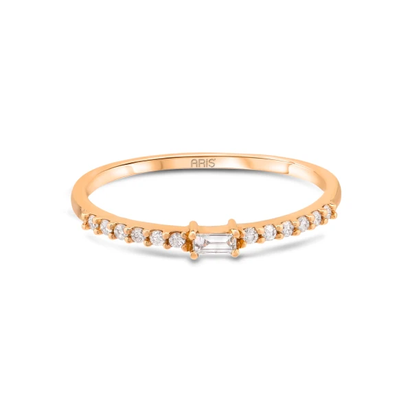 Diamant Fantasie Baguette Ring