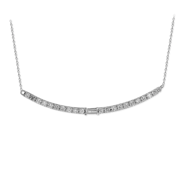 Diamant Fantasie Baguette Kette