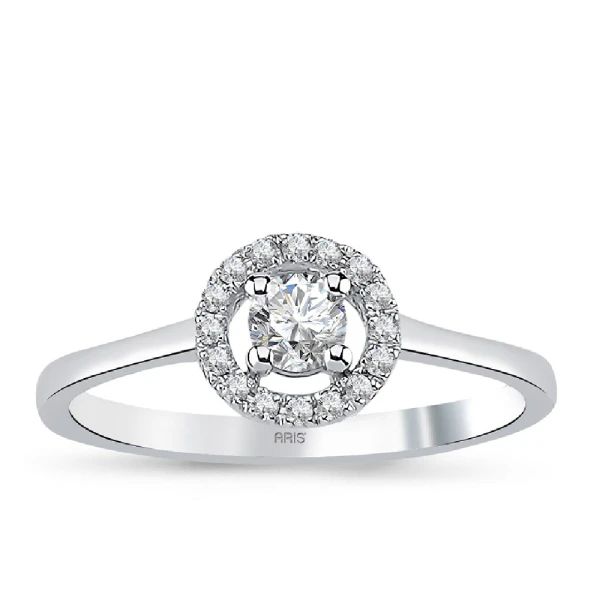 0,37 Karat Diamant Fantasie Solitärring