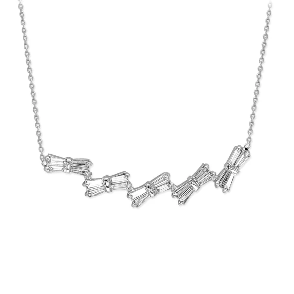 Diamant Baguette Kette