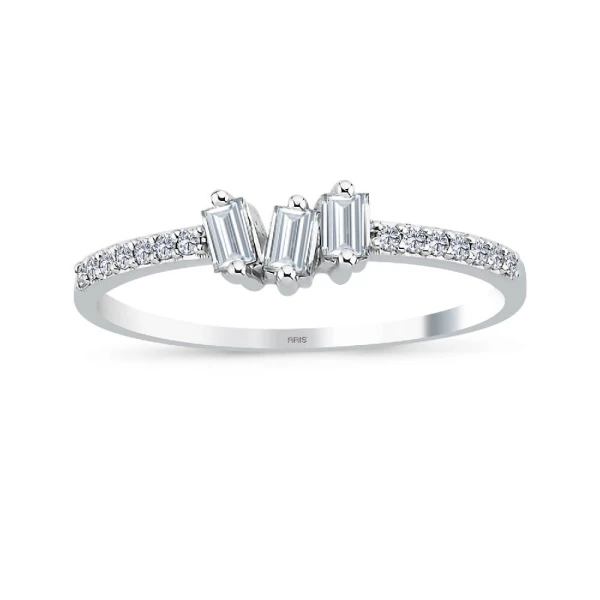 Diamant Fantasie Baguette Ring