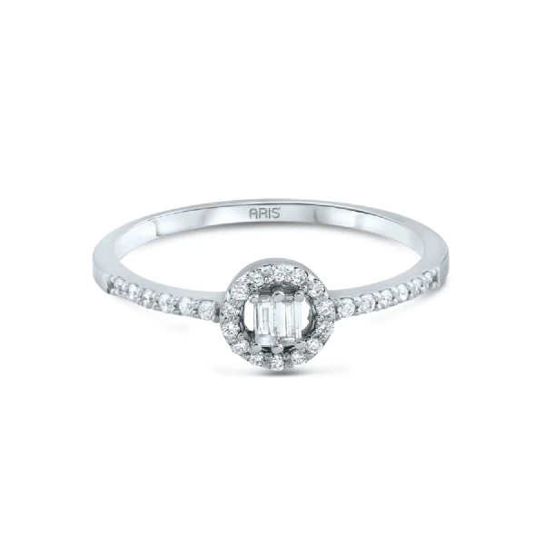 Diamant Fantasie Baguette Ring