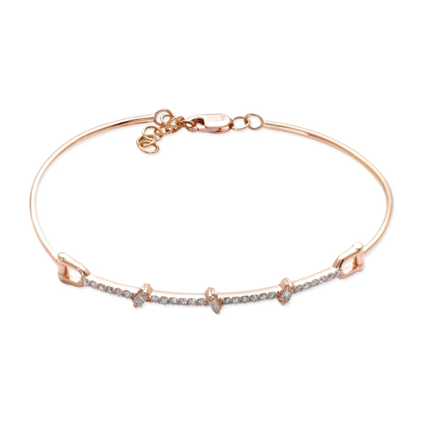 Diamant Baguette Armspange