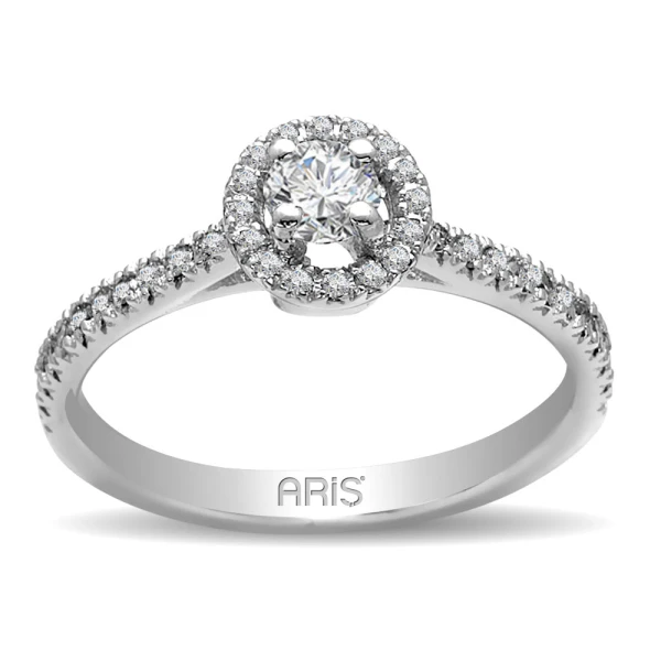 0,47 Karat Fantasie Diamant Solitärring