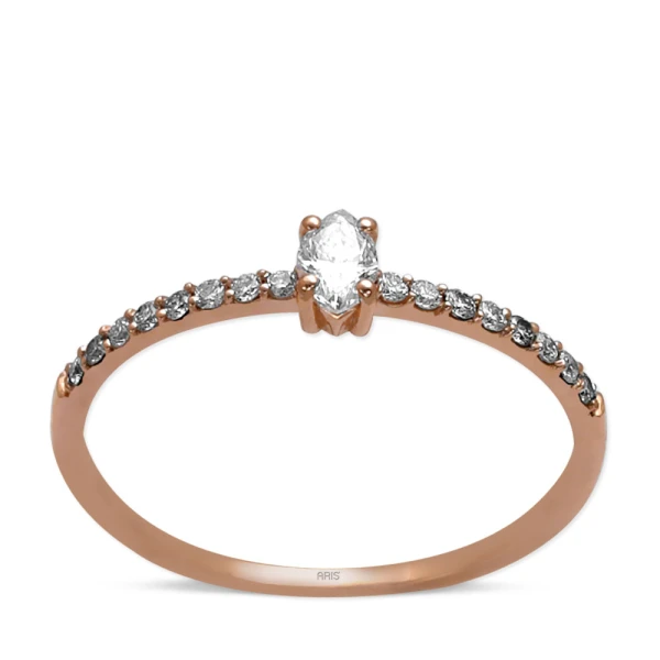 Diamant Markis Fantasie Ring