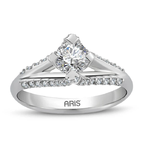 0,89 Karat Diamant Solitärring