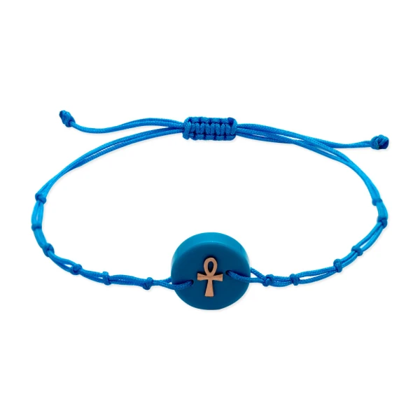 Türkisstein Armband mit Unendlichkeitssymbol