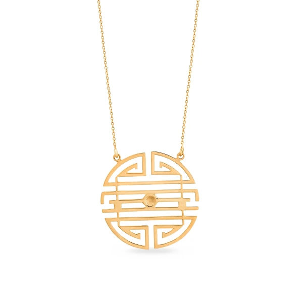 Keltisches Freundschaftssymbol Goldkette