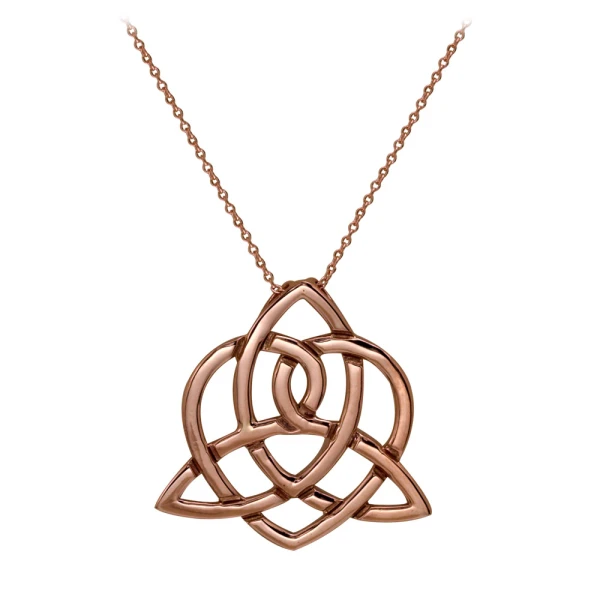 Keltisches Schwesternschafts-Symbol Goldkette