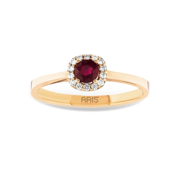 Diamant Rubin Ring