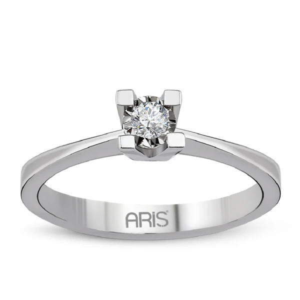 Diamant Miracle Solitärring Ring 0,25 Karat Ansicht