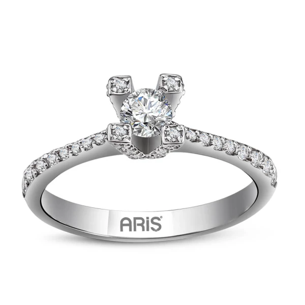 0,79 Karat Diamant Solitärring
