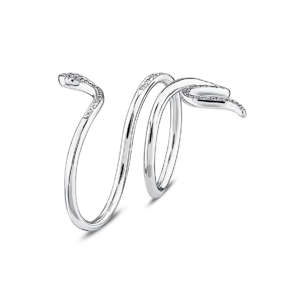 Diamant Schlangenring