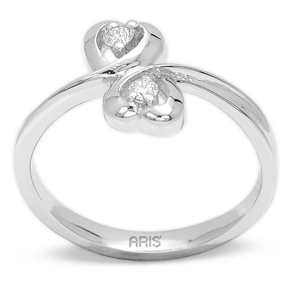 Diamant Herzförmiger Ring