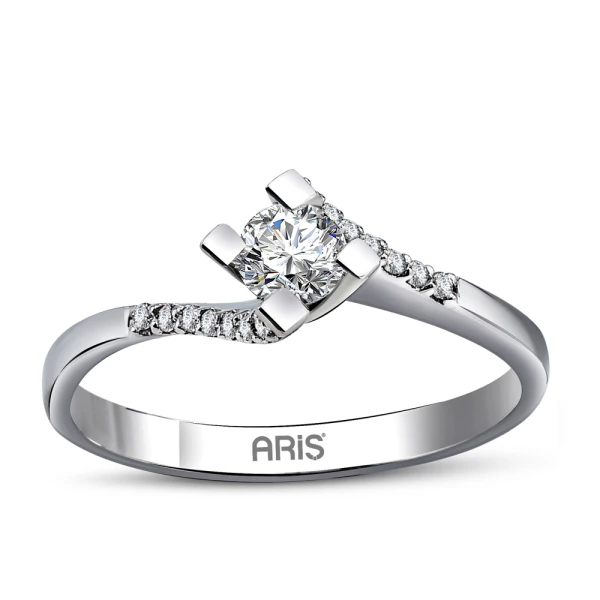 0,47 Karat Diamant Solitärring