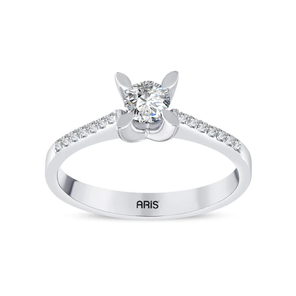 0.40 Karat Solitaerring Diamant Ring
