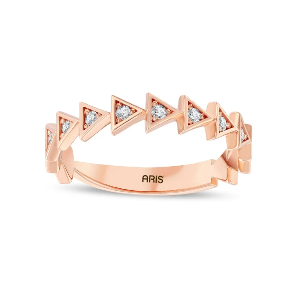 0.19 Karat Diamant Design Ring