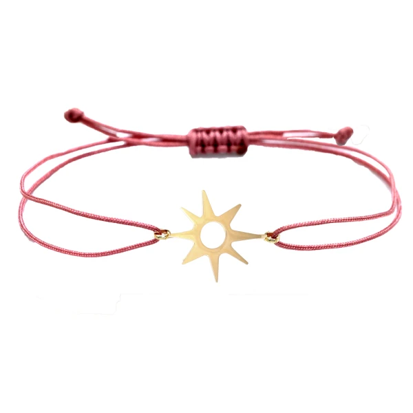 Kayra-Symbol Goldkordel-Armband
