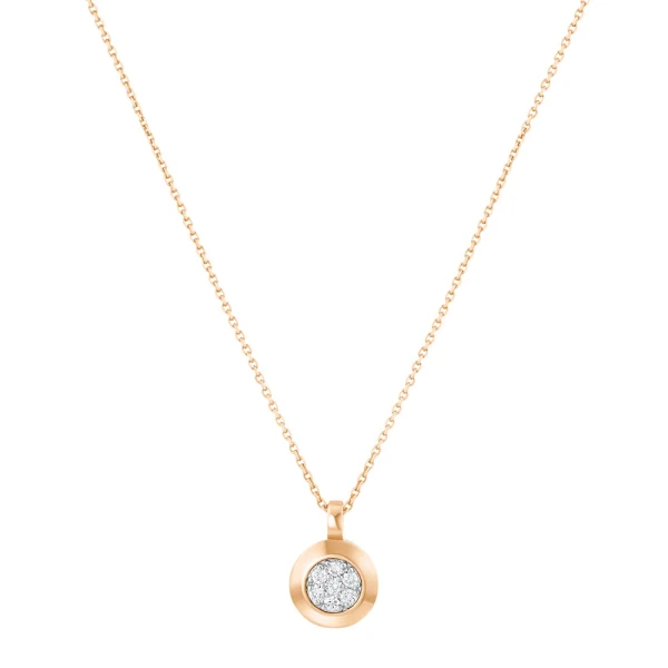 0,07 Karat Effect Diamant-Halskette