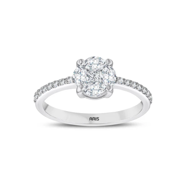 0,58 Karat Effect Diamantring