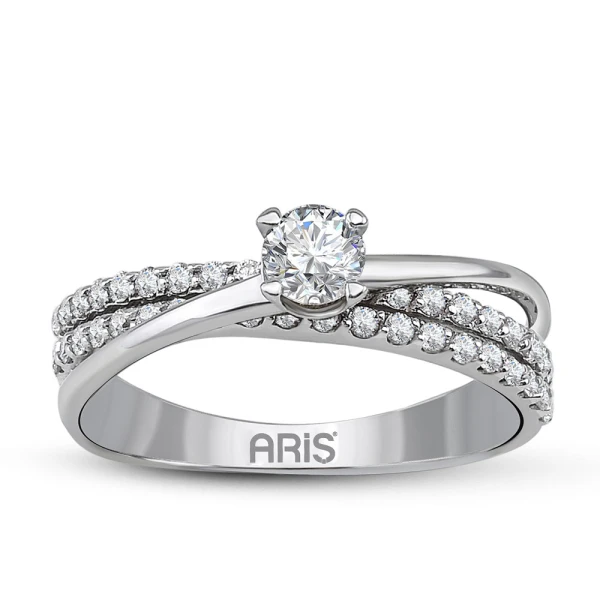 0,63 Karat Diamant Solitärring Como