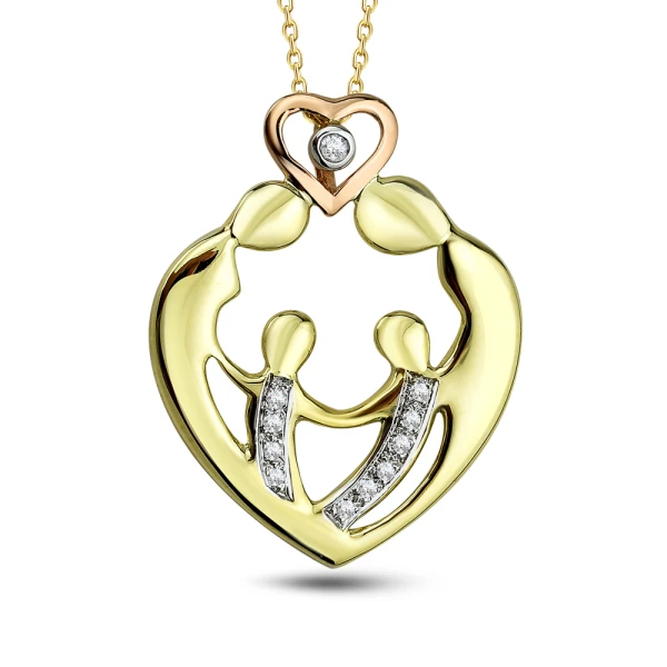 Diamantkette Familienliebe