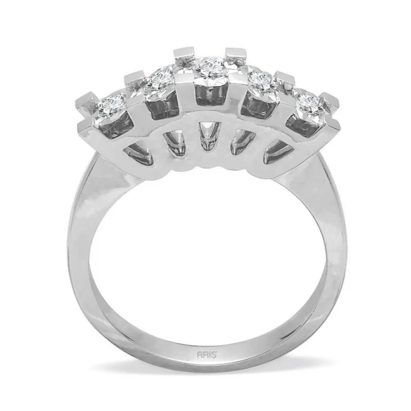 Diamant Fünfstein Ehering (1,25 Ct.)