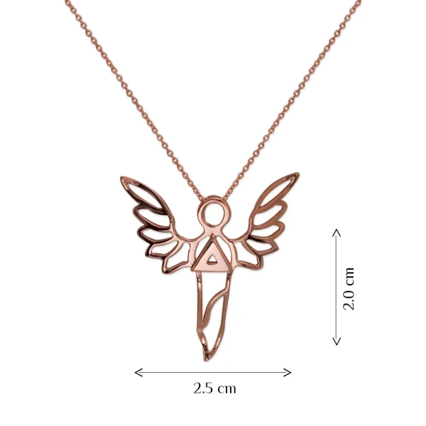 Kraftengel Goldkette (Sandalphon)