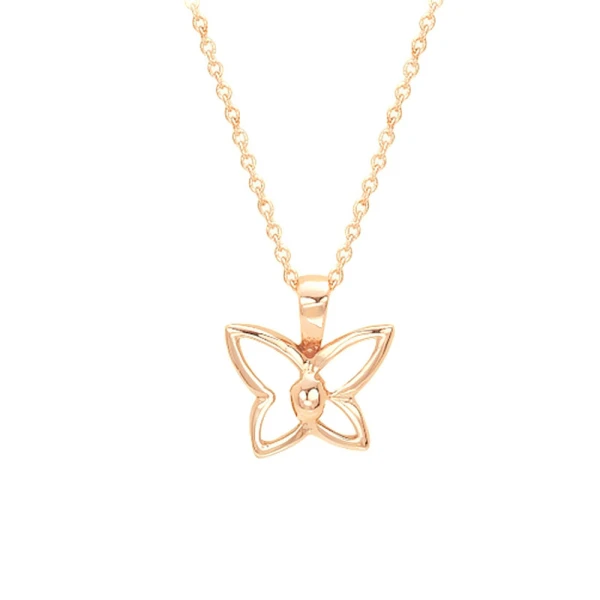 Schmetterling Goldkette