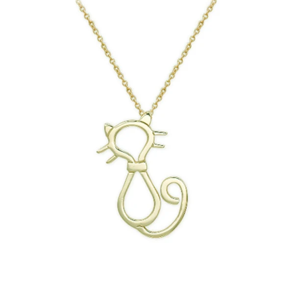 Katze Goldkette