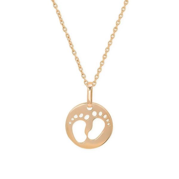 Baby-Fußabdruck Goldkette
