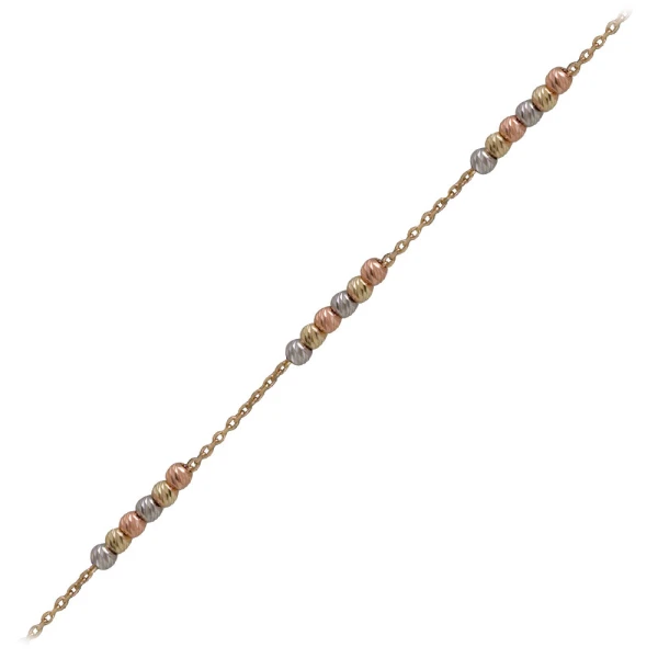 14 Karat Dorika Gold Kugelarmband