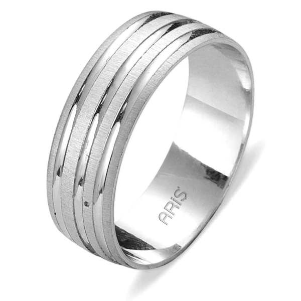 Klassischer 6 mm Gold Ehering Damenmodell