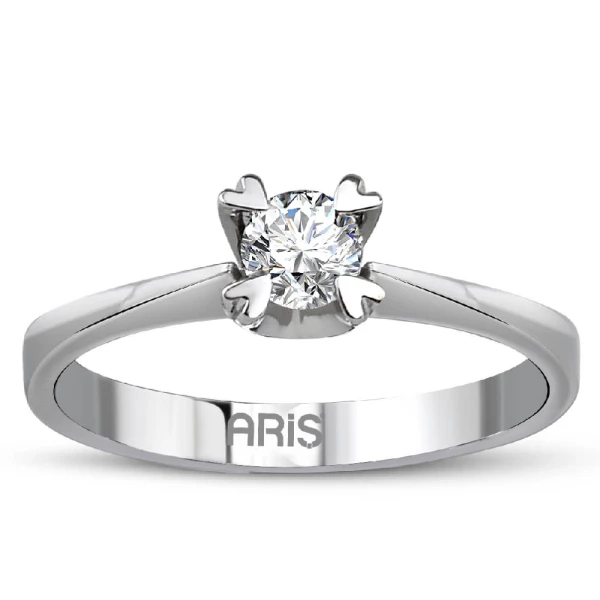 0,30 Karat G Farbe Diamant Solitärring Lissabon